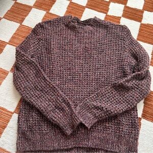 Men's Maroon Sweater small vince wool blend